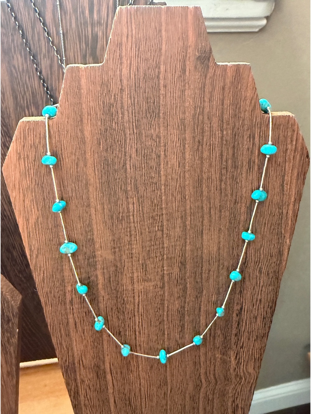 Sterling Silver & Turquoise Necklace